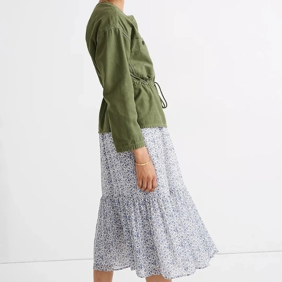 Madewell Claremont Drawstring Jacket AL889 Size XS cotton - Picture 6 of 13